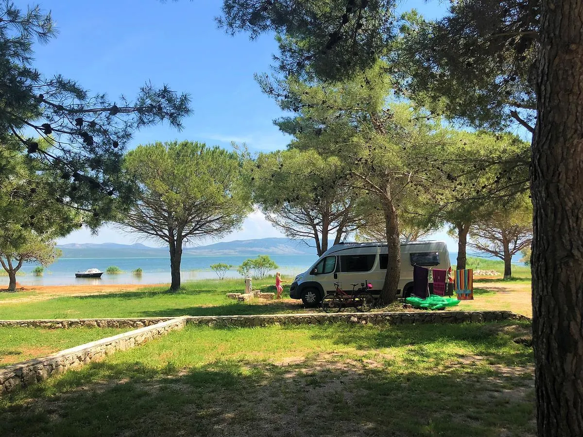 Camping Vransko Jezero - Crkvine Pakoštane Kroatien